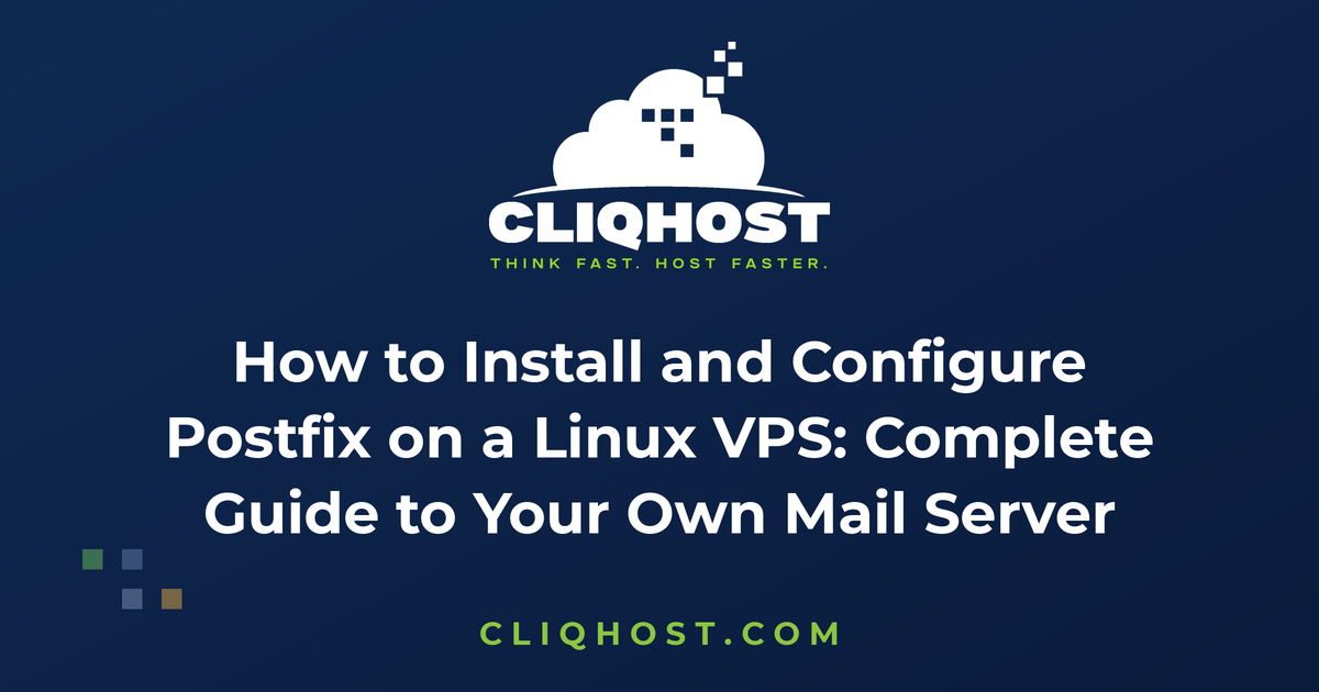 Cum instalezi și configurezi Postfix pe un VPS Linux: ghid complet pentru un server de email propriu