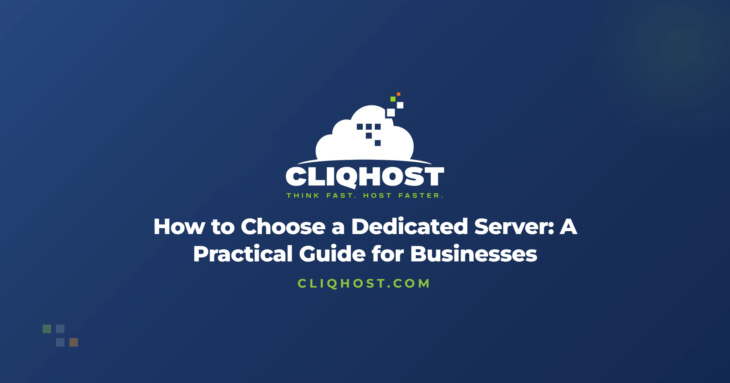 Cum alegi un server dedicat: ghid practic pentru afaceri