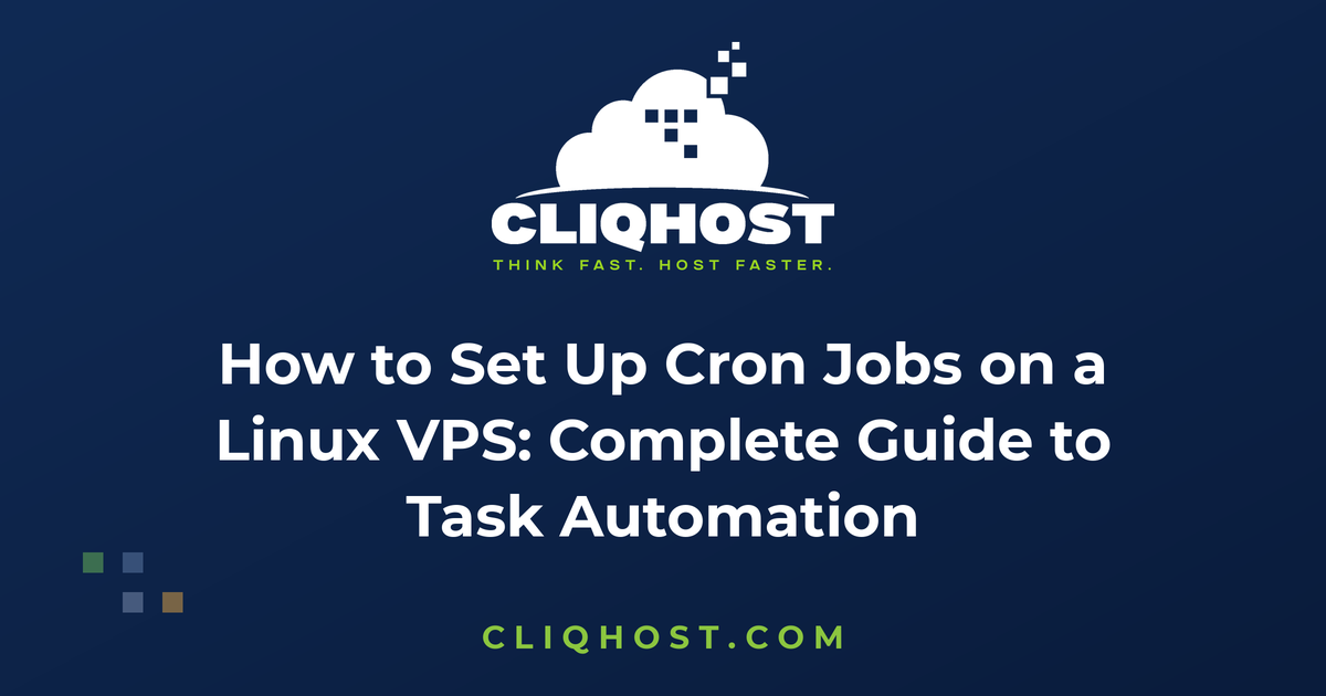 How to Set Up Cron Jobs on a Linux VPS: Complete Guide to Task Automation