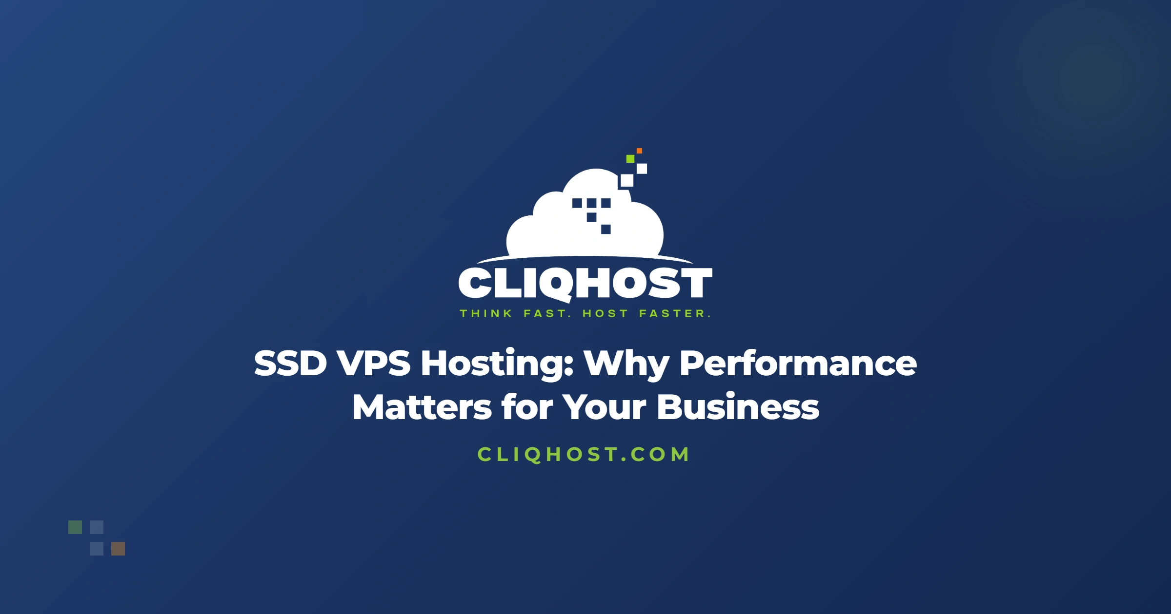 SSD VPS Hosting: Why Performance Matters for Your Business