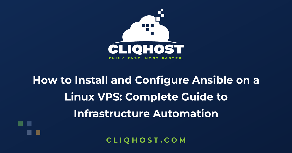 How to Install and Configure Ansible on a Linux VPS: Complete Guide to Infrastructure Automation