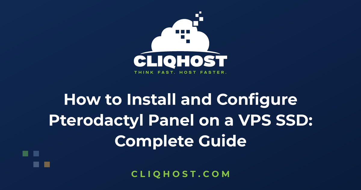 How to Install and Configure Pterodactyl Panel on a VPS SSD: Complete Guide